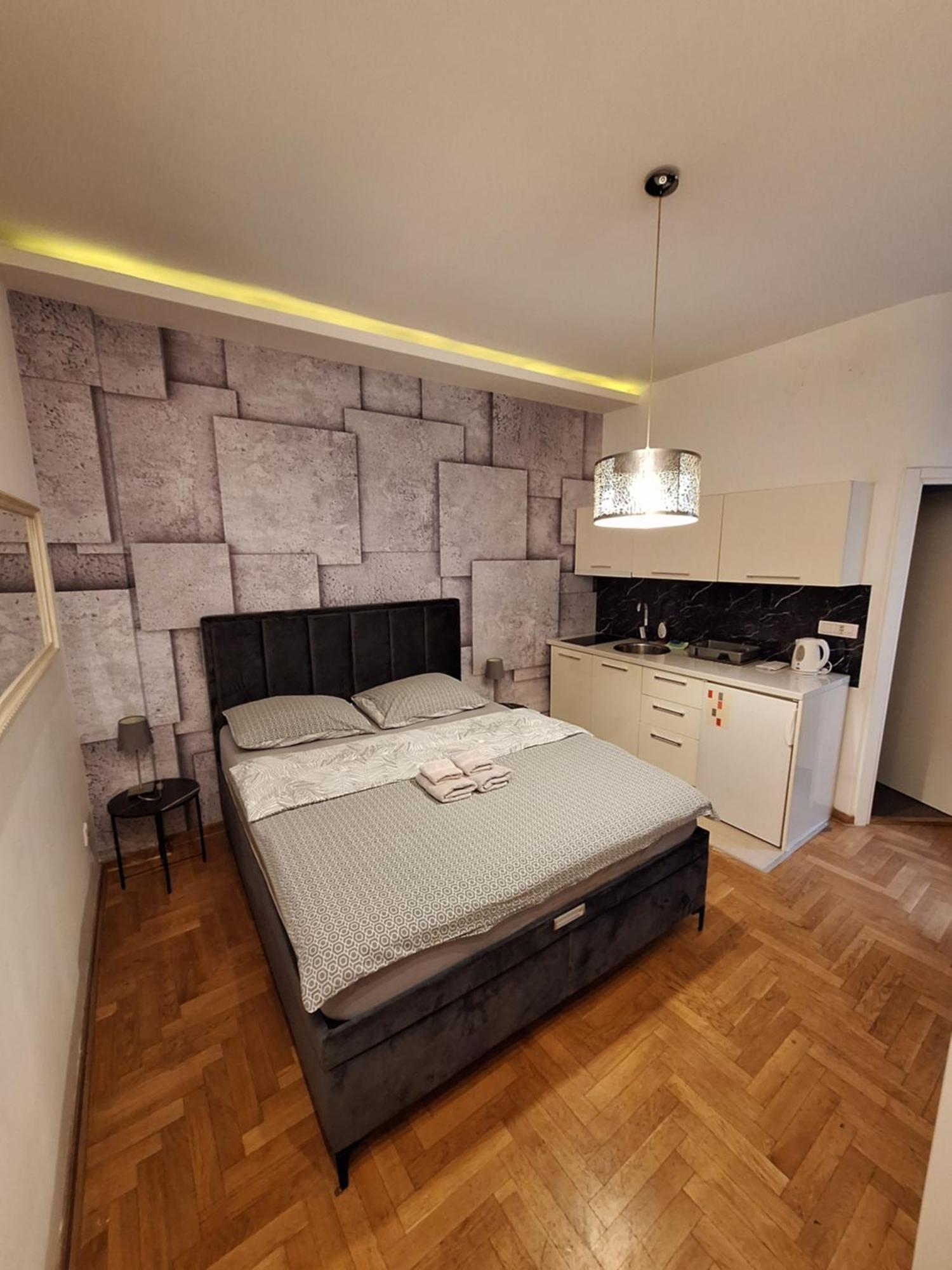 Square M. Lejlighed Beograd Eksteriør billede